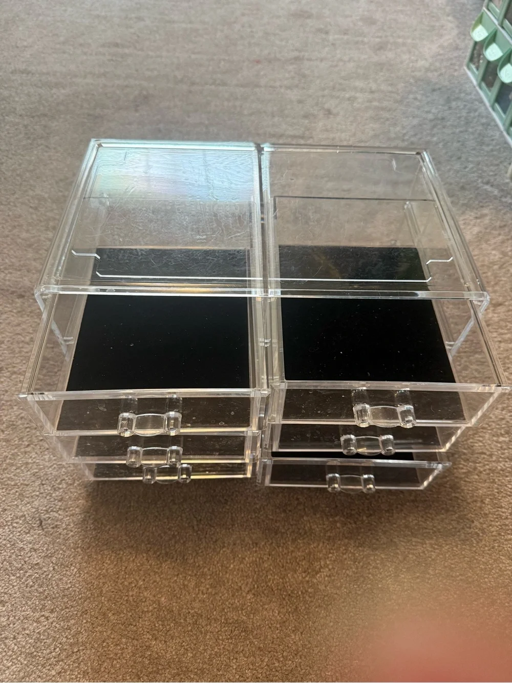 Clear Acrylic 6-Drawer Organizer – Home Storage & Organization